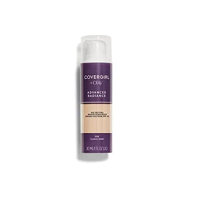 COVERGIRL Advanced Radiance Liquid Foundation (Classic Ivory) for Sensitive Skin

