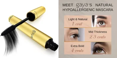 Gaya Vegan Mascara: Lengthening, Volumizing, Hypoallergenic & Cruelty-Free