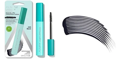 Almay Lengthening & Volumizing Mascara (Hypoallergenic, Fragrance-Free, Black)