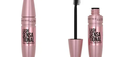 Maybelline Lash Sensational Washable Mascara: Lengthening, Volumizing, Blackest Black