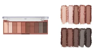 e.l.f. Perfect 10 Nude Eyeshadow Palette: Matte, Blendable, Vegan