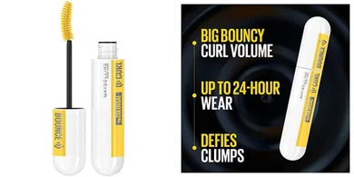 Maybelline Colossal Curl Bounce Mascara (Very Black)