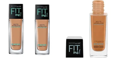 Maybelline Fit Me Matte + Poreless Foundation, Toffee 330 (1 fl oz)
